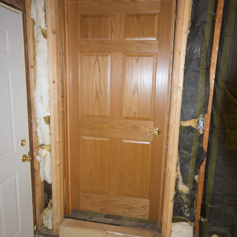 New office door (office side)