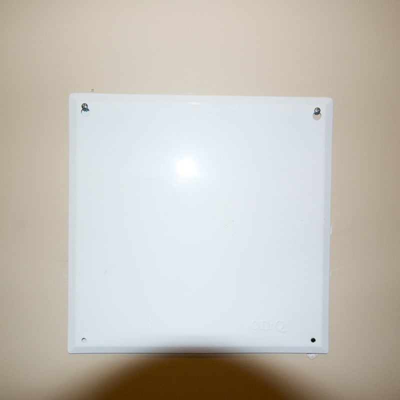 In-wall networking panel (with cover)