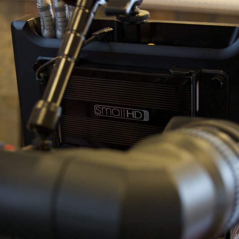 JVC GY-HD110u with SmallHD DP1