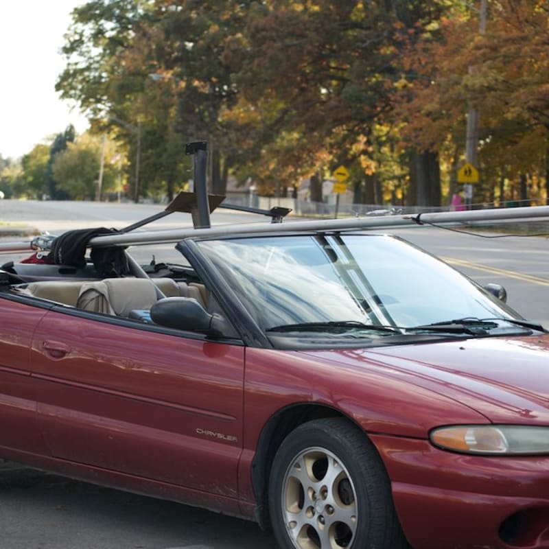 Running for Something camera crane