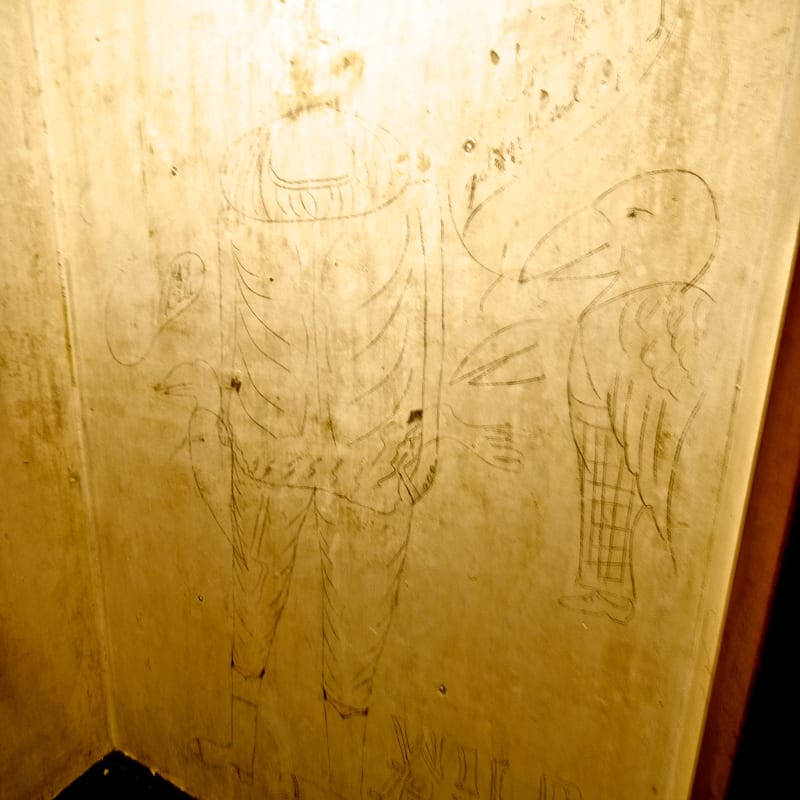 Buried beneath the wallpaper