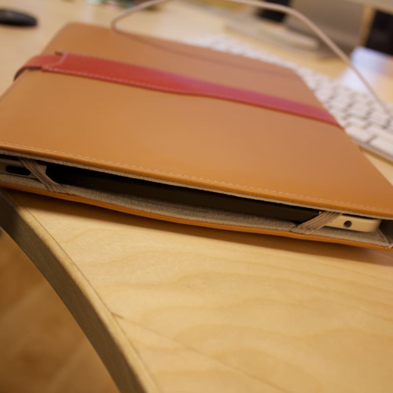 CrazyonDigital Leather iPad Folio case