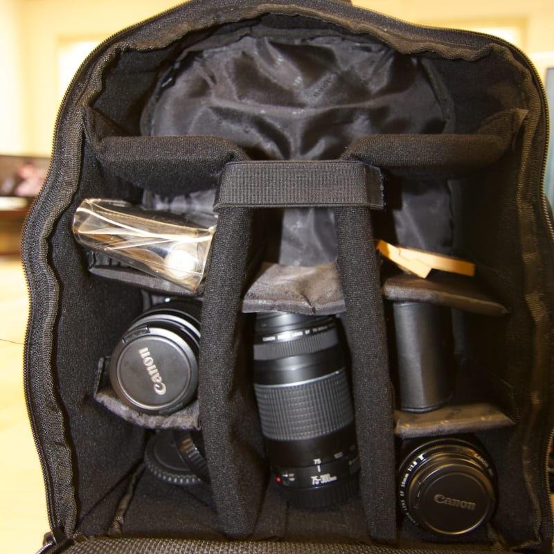 Canon camera backpack