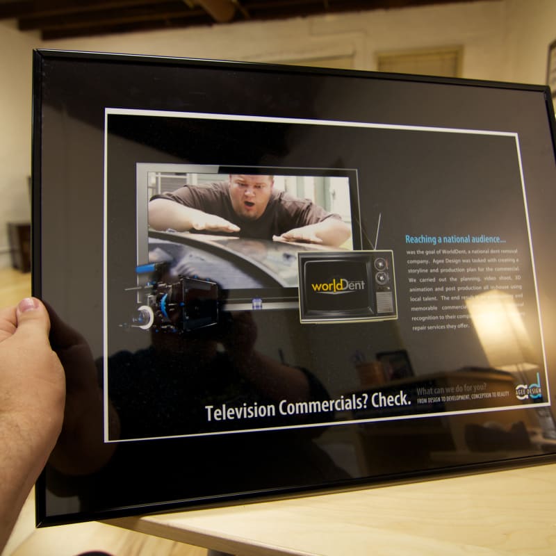 Agee Design WorldDent portfolio poster design