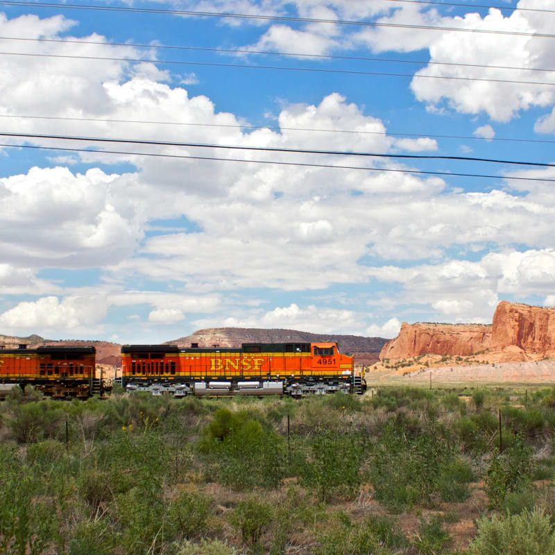 BNSF Train, New Mexico