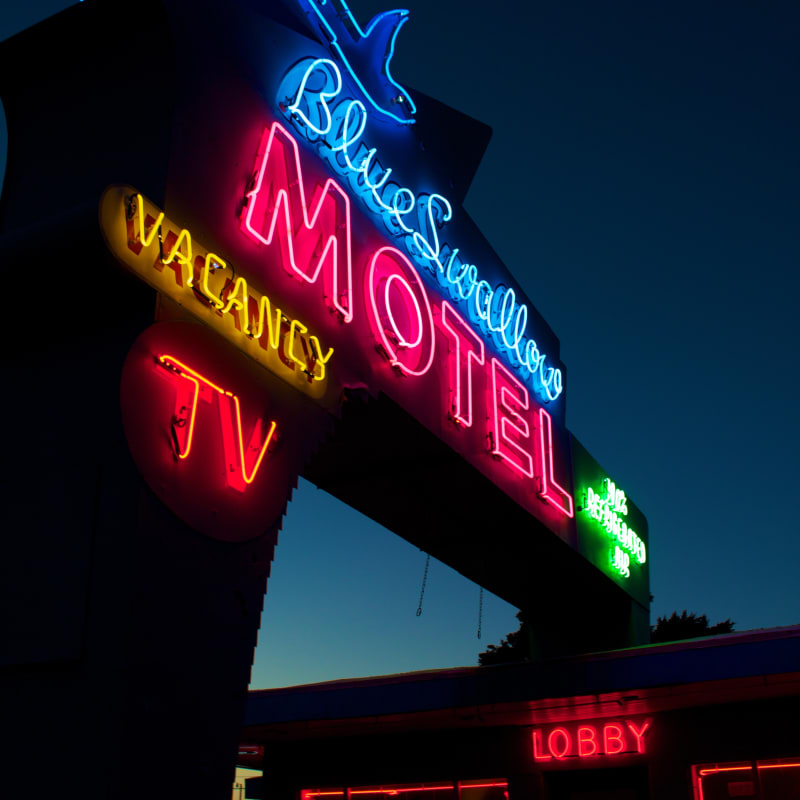 Route 66: Blue Swallow Motel