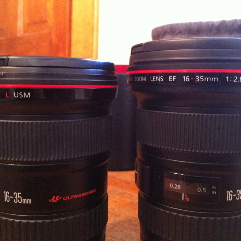 Canon 16-35mm F/2.8L USM vs Canon 16-35mm F/2.8L II USM