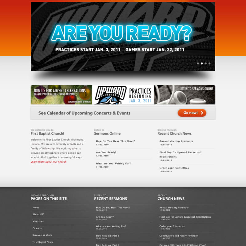 First Baptist Church, Richmond Indiana ~ Agee Design