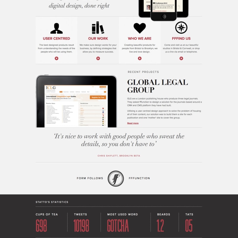 fffunction / Web design agency / Bristol & Cornwall UK