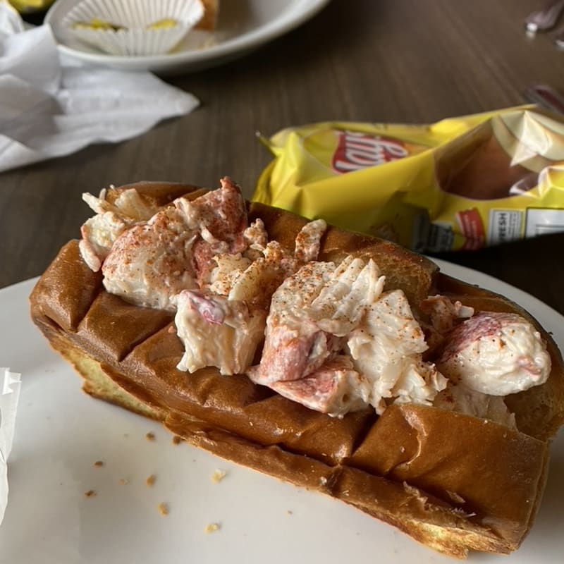 Lobster roll from Nunan's Lobster Hut