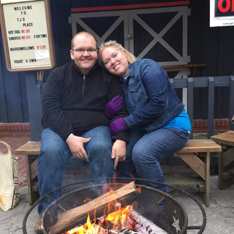 Crys and I at Metamora, Indiana
