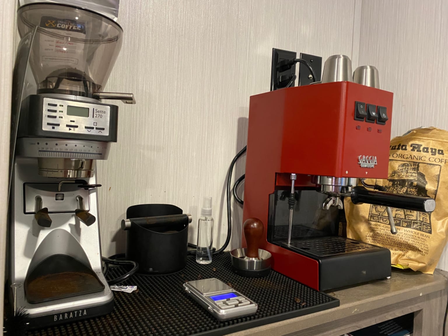 Gaggia Classic Pro and Baratza Sette 270