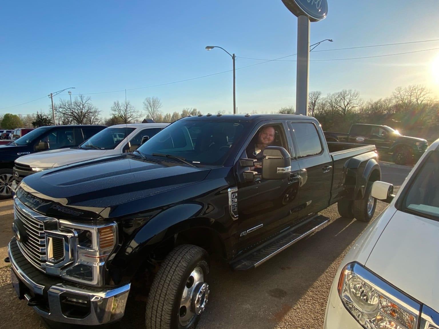 We found a truck!
