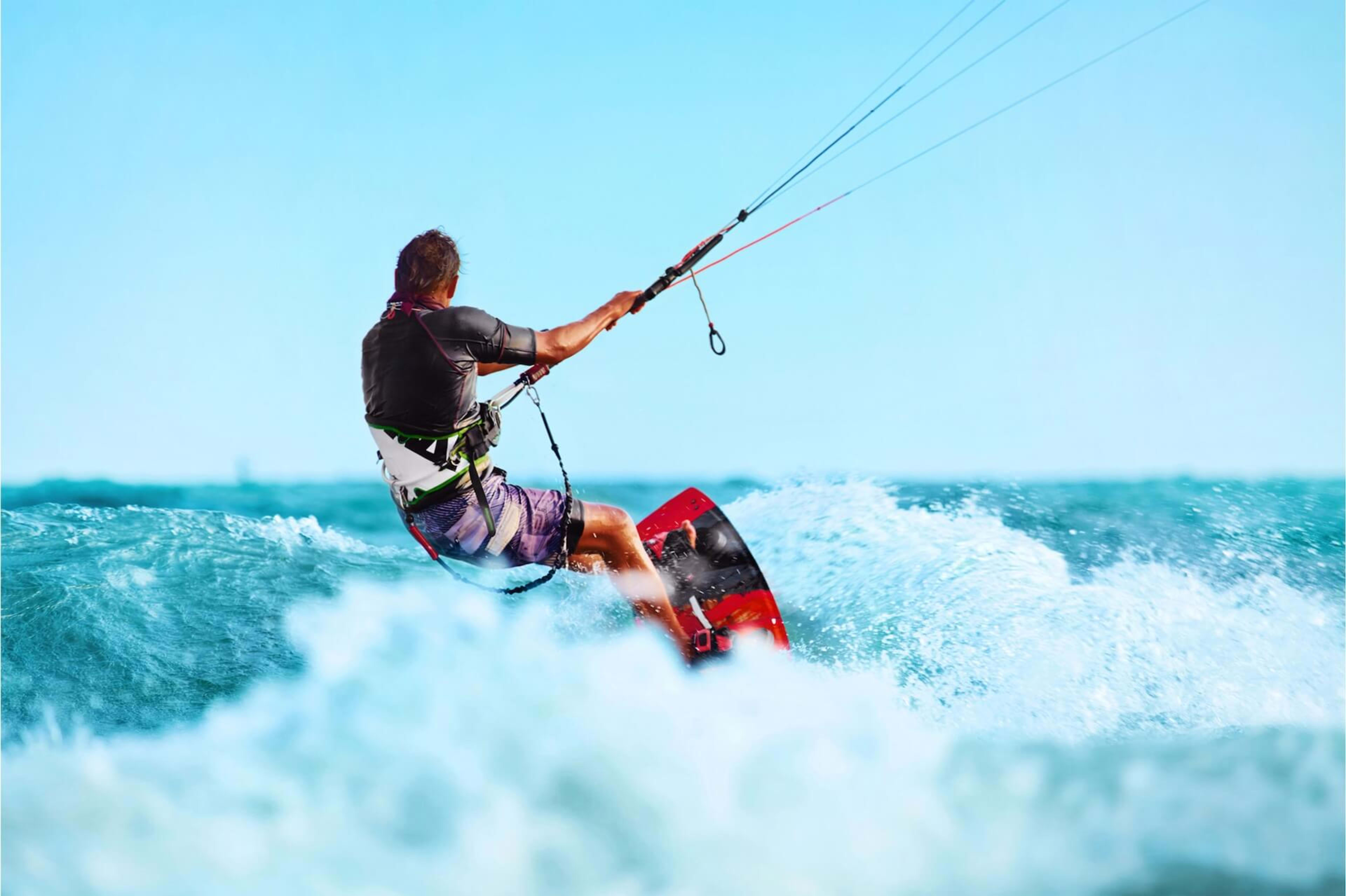 Kitesurfing