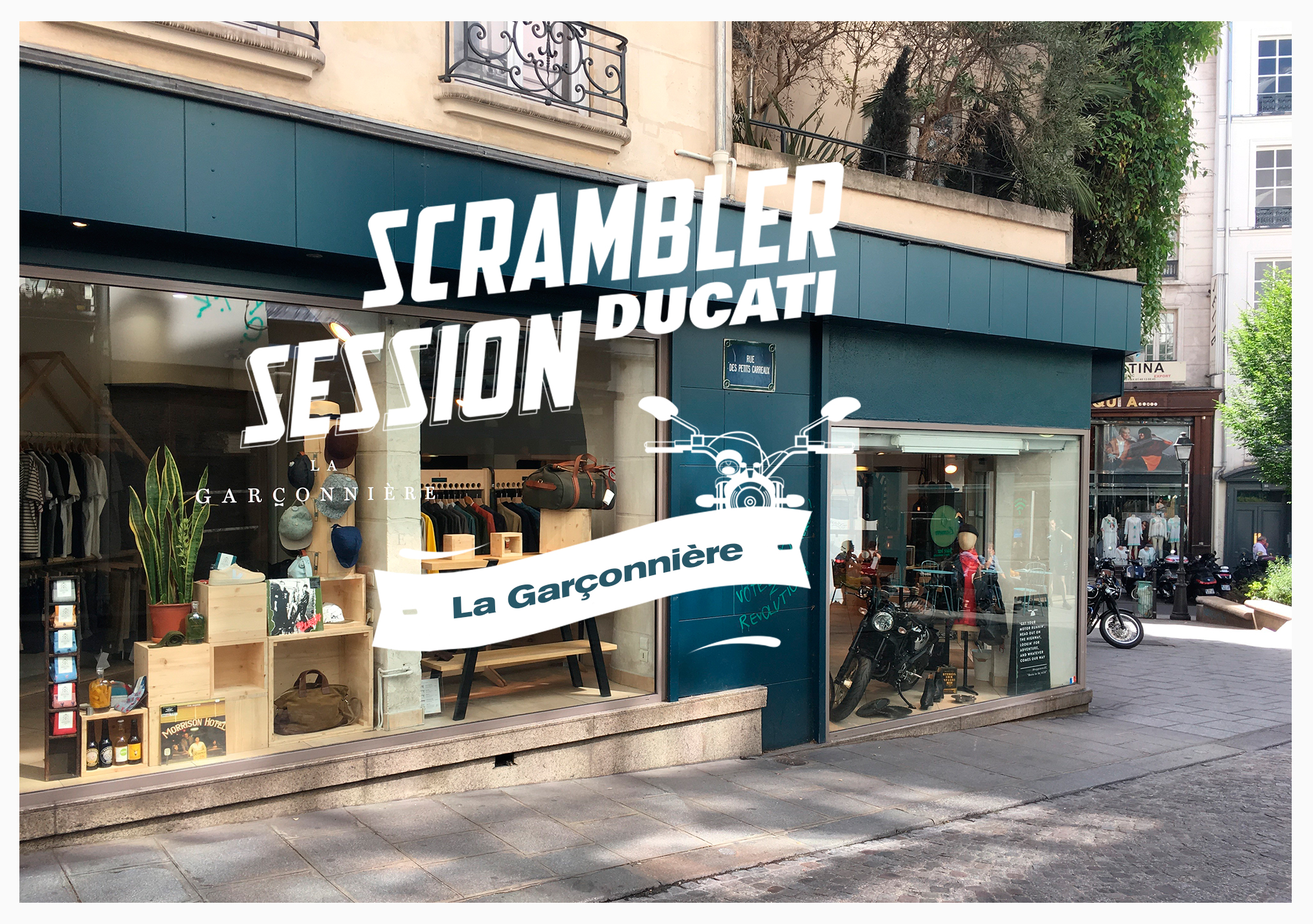 La Garçonnière - Restaurant Et Bien + Scrambler Session – La Garçonnière - Eventboost