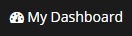 My Dashboard My Dashboard