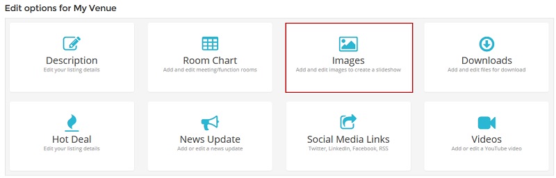 Edit Options - Images Edit Options - Images
