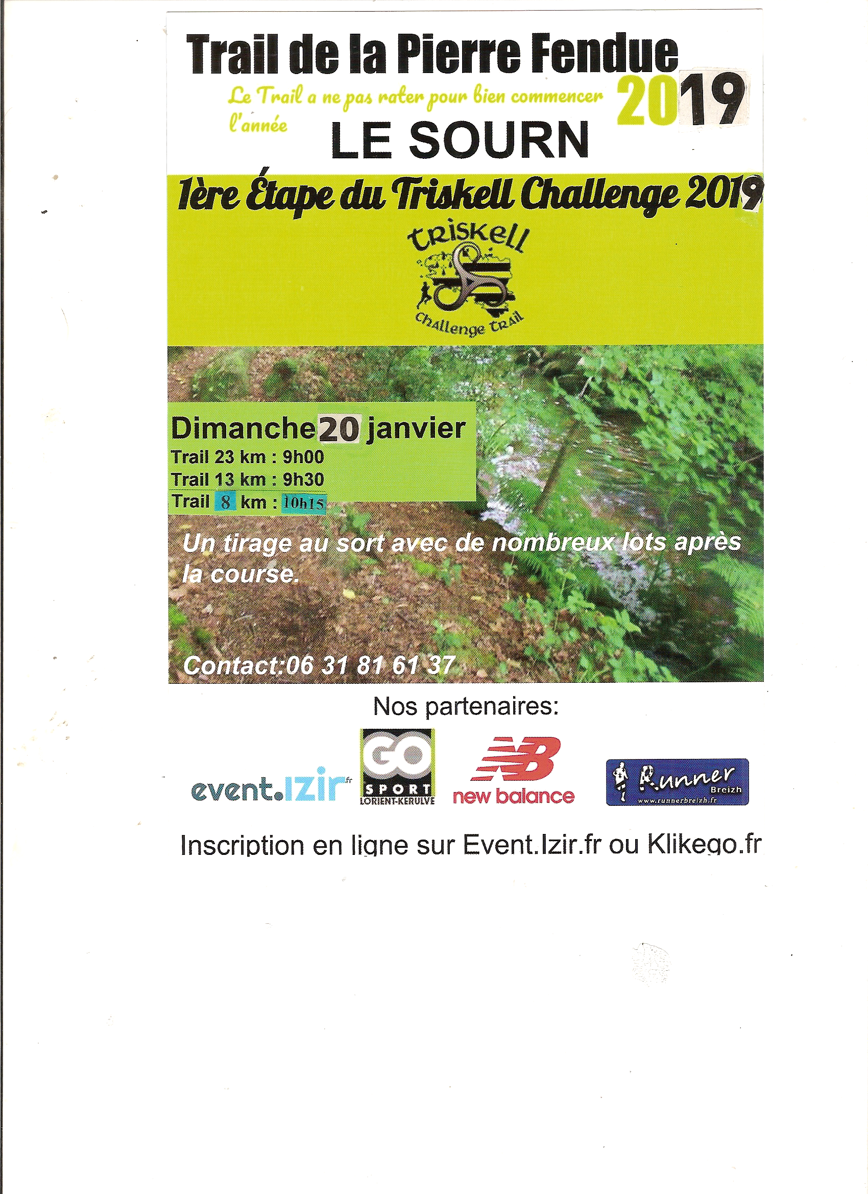 TRAIL DE LA PIERRE FENDUE