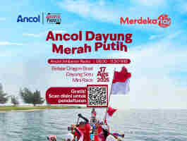 Ancol Dayung Merah Putih