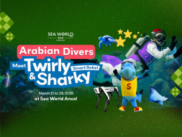 Arabian Divers Di Sea World Ancol: Meet Twirly, Sharky & Smart Robot Saat Libur Lebaran