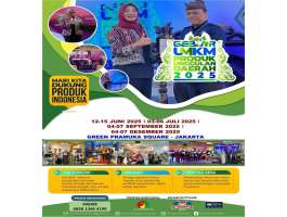 Gebyar Umkm, Produk Unggulan Daerah, Pariwisata, Investasi, Perindustrian Dan Perdagangan (Jakarta)