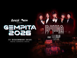 Gempita 2026 Ancol: Konser Tahun Baru Dewa 19 Feat. Ello Di Pantai Carnaval! Gratis!