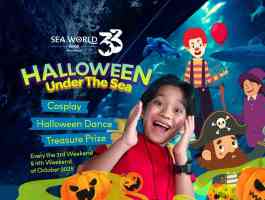 Halloween Under The Sea Di Sea World Ancol
