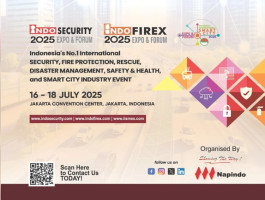Indo Security 2025 Expo & Forum, Indo Firex 2025 Expo & Forum, And Indonesia International Smart City 2025 Expo & Forum.