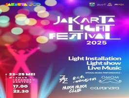 Jakarta Light Festival - Taman Lapangan Banteng