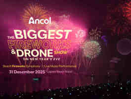 Pesta Kembang Api Terbesar Di Jakarta: The Biggest Fireworks & Drone Show New Year’S Eve Di Ancol 2025