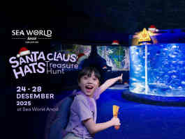 Santa Claus Hats Treasure Hunt Di Sea World Ancol: Serunya Berburu Topi Santa Untuk Liburan Akhir Tahun 2025