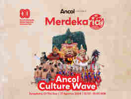Spesial Hari Kemerdekaan Indonesia: Ancol Culture Wave