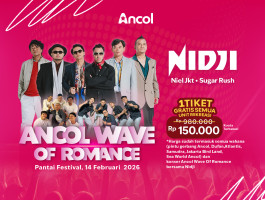 Valentine Di Ancol 14 Februari 2026: Konser Nidji, Niel Jkt & Sugar Rush + Akses Semua Wahana Rp150 Ribu