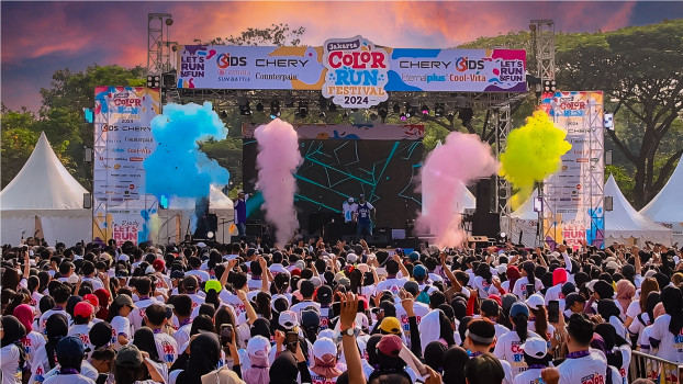 Jakarta Color Run Night Festival 2025