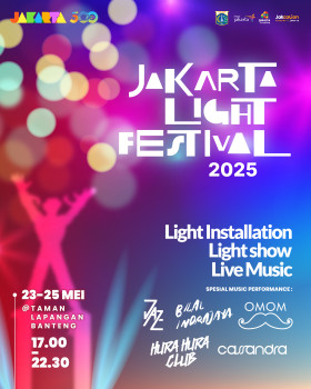 Jakarta Light Festival - Taman Lapangan Banteng