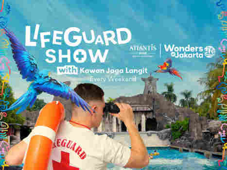 Lifeguard Show With Kawan Jaga Langit! Special Show Liburan Sekolah Di Atlantis!