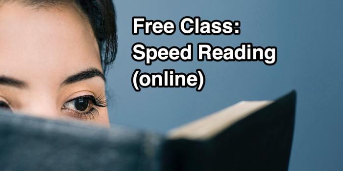 Speed Reading Class - Jakarta