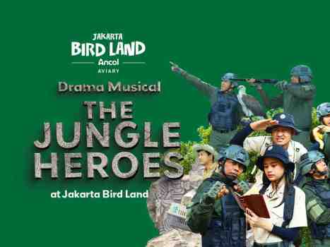 Spesial Show Jakarta Bird Land | Free Flight Bird Show: The Jungle Heroes