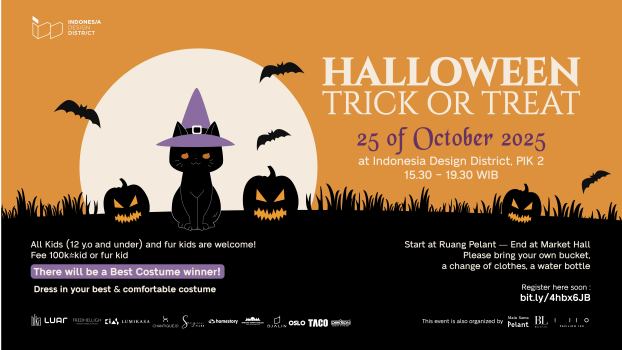 Trick Or Treat At Indonesia Design District! 