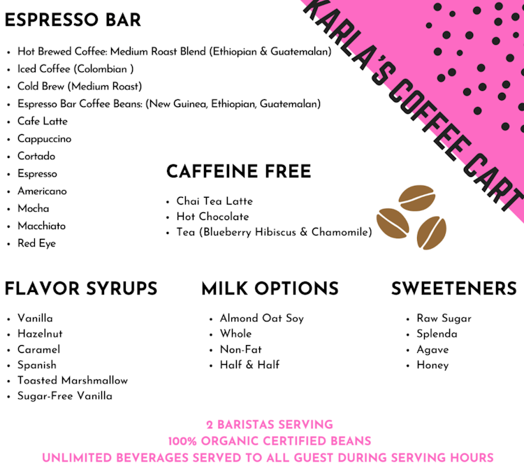 Mobile Coffee Cart