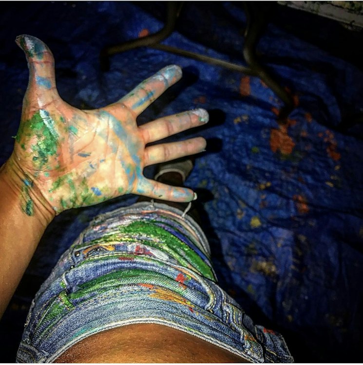 ABSTRACT NIGHT - Live Painting