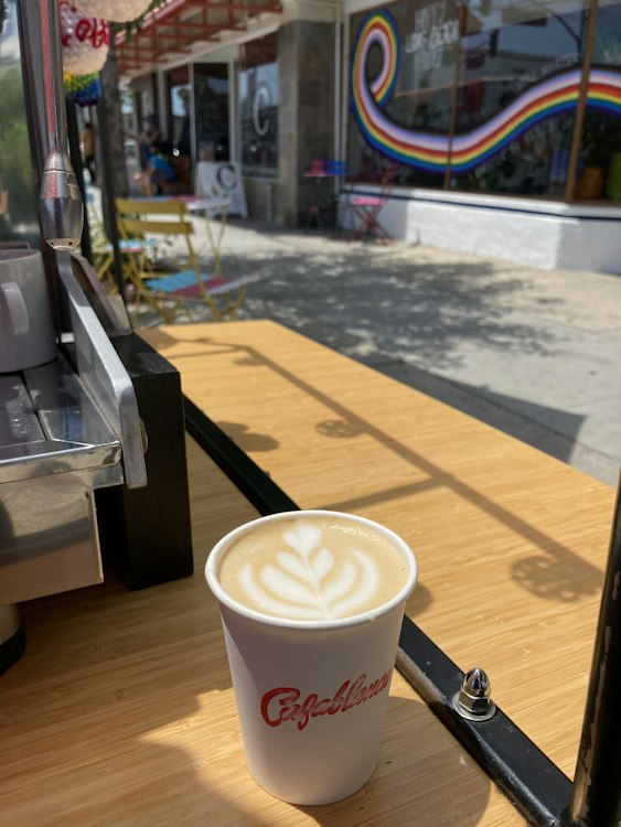 Cafablanca #LIBERATEDCOFFEE CART