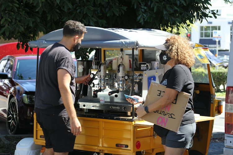 Cafablanca #LIBERATEDCOFFEE CART