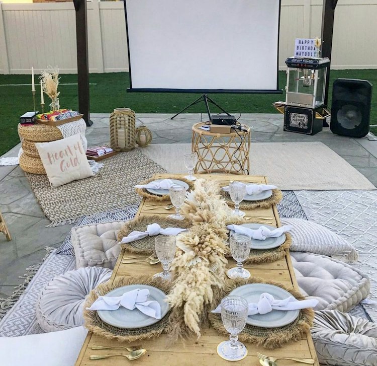 Luxury Picnic & Movie Experience!