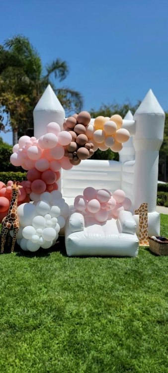 Soft Play, Ball Pit and White Bounce House Rental