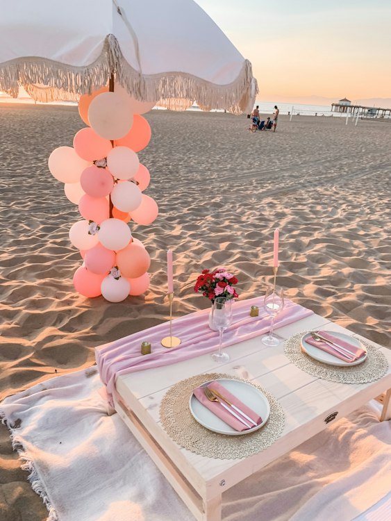 Luxurious Picnics at the park or beach for Celebrations
