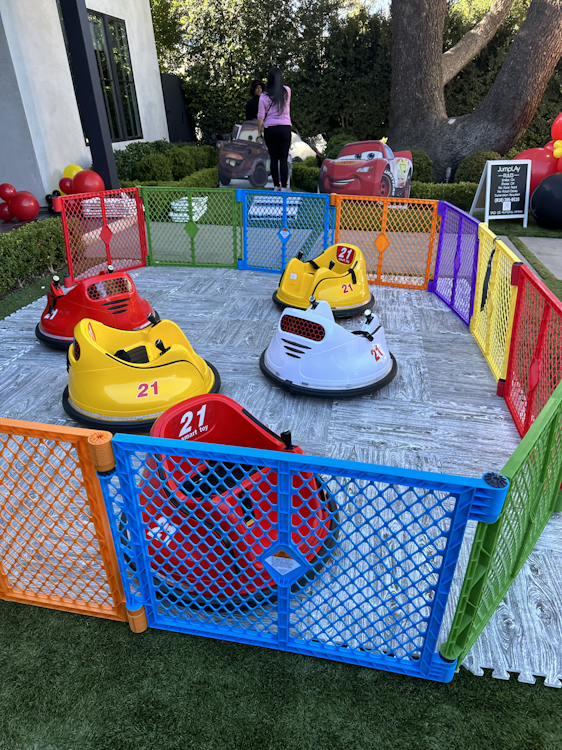 Little Kid Bumper Car Party/Race
