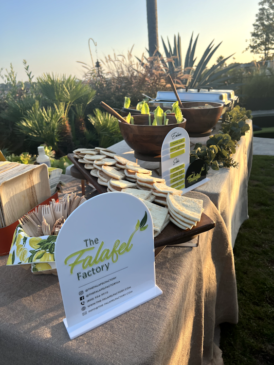The Falafel Factory Mediterranean catering
