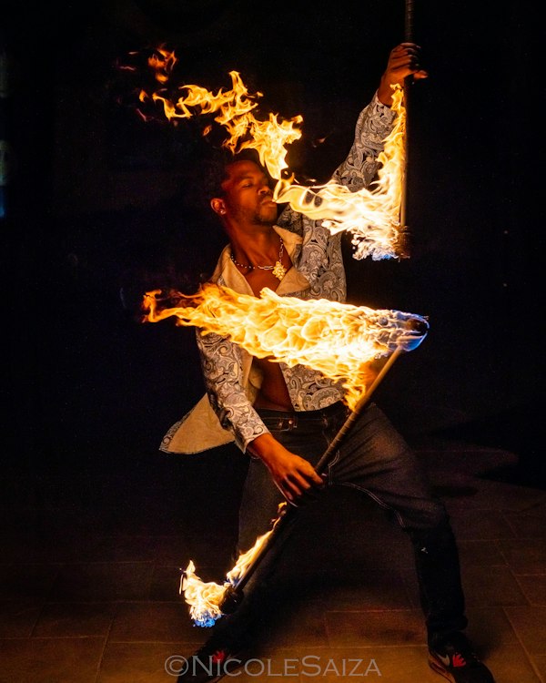 Kendal Magma’s Fire Spinning / Fire Dance