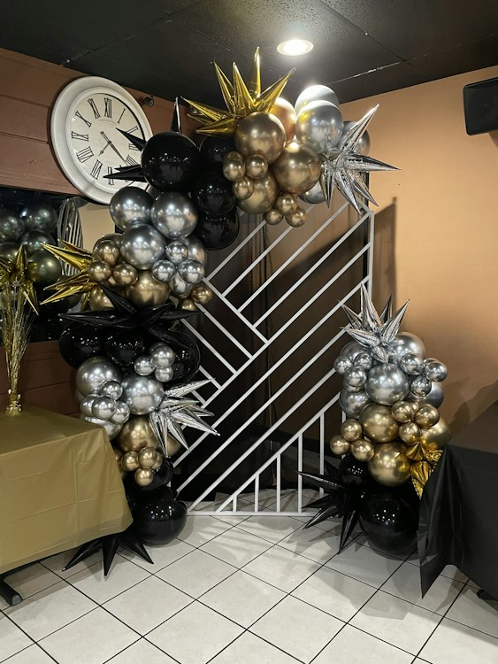 Book one of a kind balloon decor to elevate your celebration.